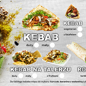 Menu lokalu