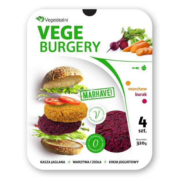 Etykieta burgerów