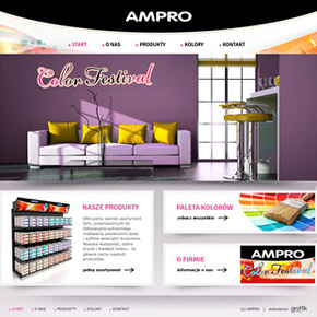 Producent farb Ampro