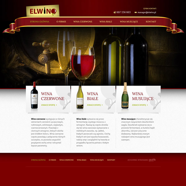 Internetowy katalog win Elwino
