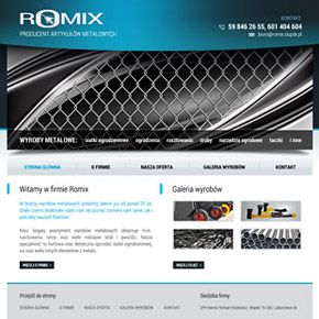 Wyroby metalowe Romix