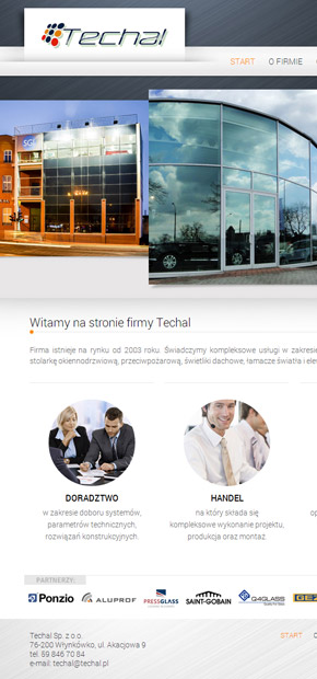 Stolarka okienna Techal